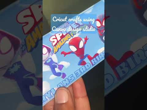 DIY How to make Hershey Bar wrappers using #cricut and #canva #shorts #craft #crafts