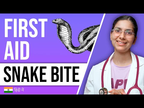 Snake Bite First Aid | What To Do Immediately After Snake Bite (Hindi) | Dr Richa Tiwari