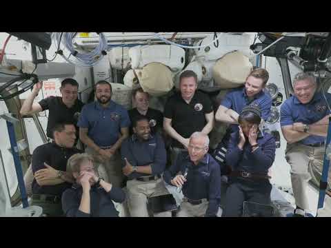 Expedition 69 Axiom Mission 2 International Space Station Farewell Remarks - May 29, 2023
