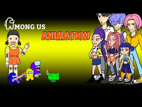 [어몽어스 Among Us] Rumi, Zoey, and  Mira Role Play Squid Games 2 | AMONG US FUNNY ANIMATION