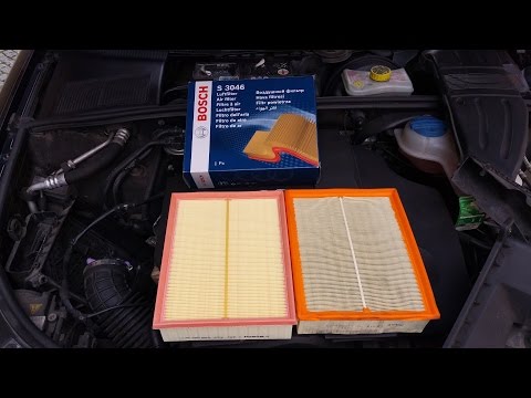 Audi A4 8E Model B7 air filter replacement