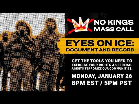 Eyes on ICE: Document and Record