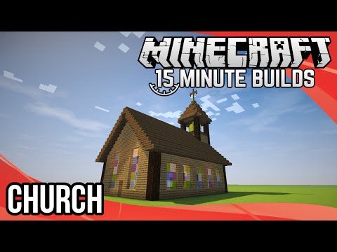 EPIC 15 MIN Church Build in Minecraft ft. Welsknight!