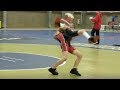 Kid Body Slams During Wrestling Match