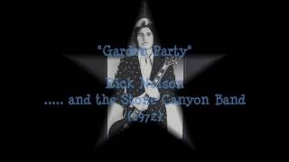 "Garden Party", Rick Nelson & the Stone Canyon Band (1972 Vinyl)