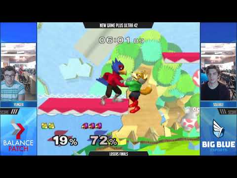 NGPU 42 SSBM - Younger (Falco) vs. squible (Fox, Sheik) - Melee LF