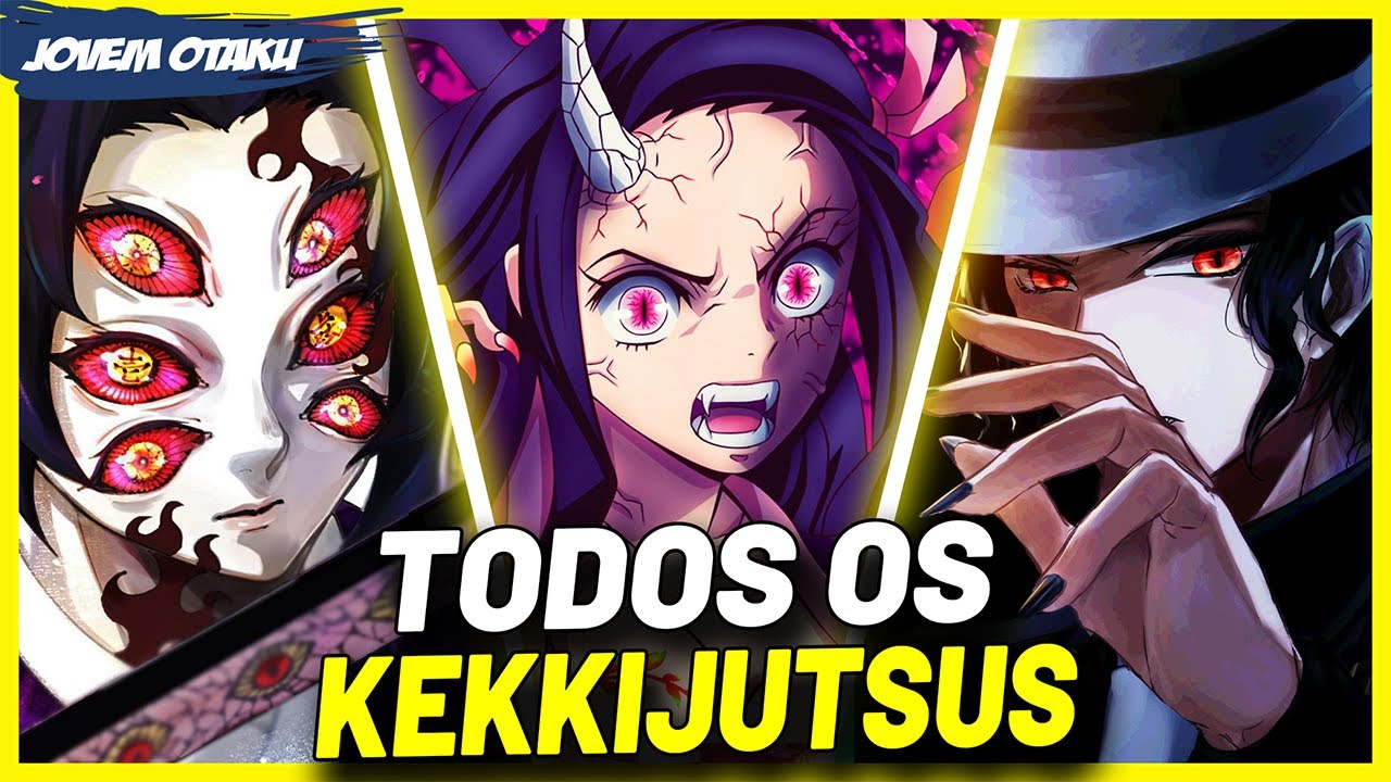TODAS OS KEKKIJUTSUS E SEUS PODERES EXPLICADOS! (DEMON SLAYER | KIMETSU NO YAIBA)
