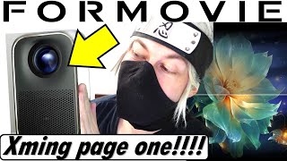 FORMOVIE XMING PAGE ONE review proiettore portatile 1080P recensione BEST proiettore sotto i 500€