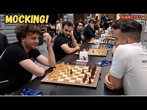When Hans Niemann Mocked Ian Nepomniachtchi's Opening Choice