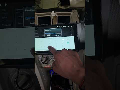new android car sterio factory reset password| Hosani android sterio reset password