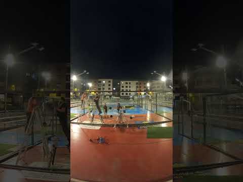 TIME-LAPSE pista de PADEL para el FIP STAR GRAN CANARIA 🌟
