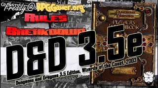 Dungeons & Dragons 3.5 Edition Rules Explained (Wizards of the Coast, 2003) | Rules Breakdown