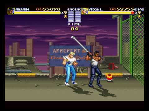 Streets Of Rage Remake v5.1 Final Fight 2 (Final Rage Trilogy) Playthrough Complete