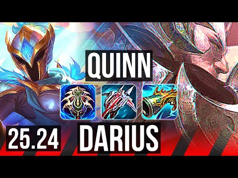 QUINN vs DARIUS (TOP) | EUW Master | 25.24