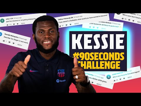 WHO IS YOUR IDOL? | KESSIE FACES THE #90SECONDSCHALLENGE