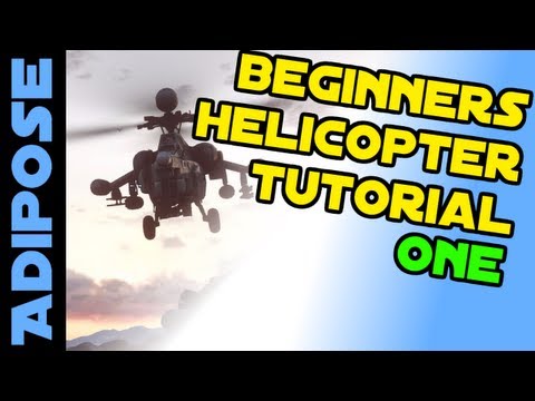 Battlefield 3 Helicopter Tutorial series. Part one:Your first flight. BF3 Flying Chopper Training