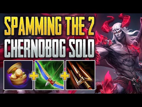 THEY MIGHT'VE BUFFED HIM TOO MUCH! Chernobog Solo Gameplay (SMITE Conquest)