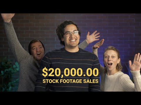 I Made $20K Selling Stock Footage!