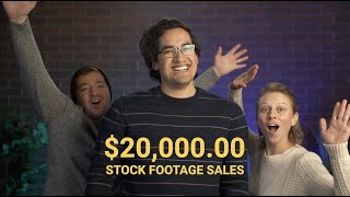 I Made $20K Selling Stock Footage!
