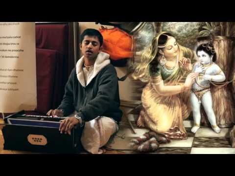 Damodarastakam prayers by H.G. Amarendra Das - 11/3/2015