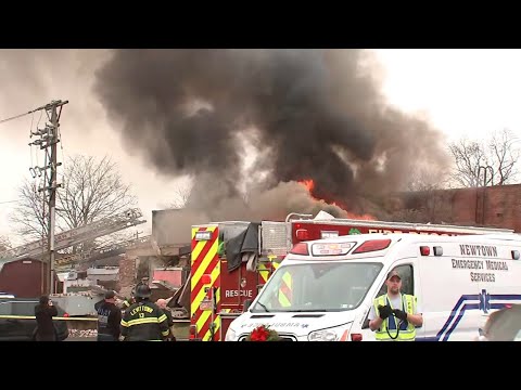 RAW VIDEO: Explosion reported at nursing home in Bucks County; reports of people trapped