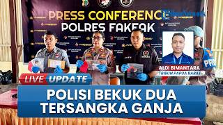 Ganja Diselindupkan Masuk Fakfak Lewat Jalur Laut dari Sorong, 2 Tersangka Terancam 12 Tahun Bui