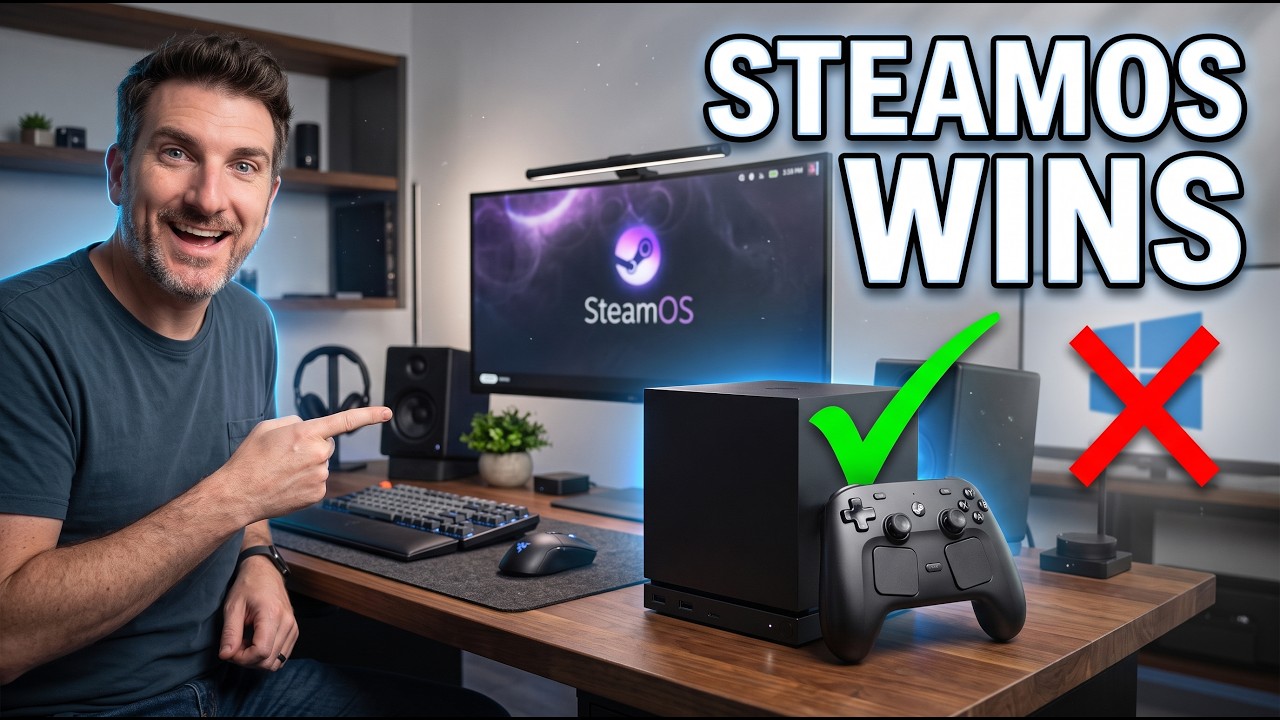 Steam Machine SteamOS Just DESTROYED Windows… Valve FINALLY Got It RIGHT!
