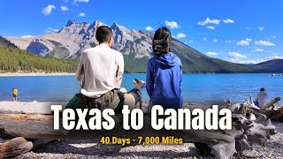 Texas to Canada 🇨🇦 Road Trip | 7,000 Miles in 40 Days of Slow Travel (Preview)