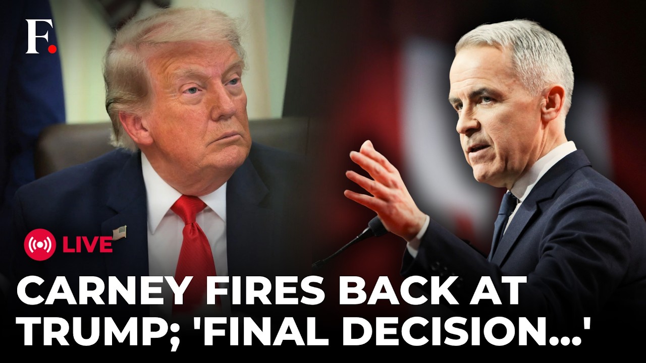 LIVE: 'Not Your Call, Trump!': Carney's Brutal Trade War Clapback As US-Canada Tensions Escalate