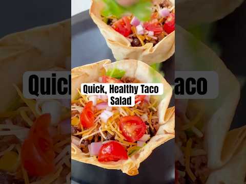 Taco Salad: Your 30-Minute Flavor Bomb!