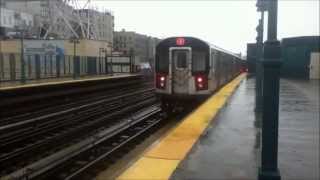 preview picture of video 'Jerome Avenue Line Trains at 161 Street'