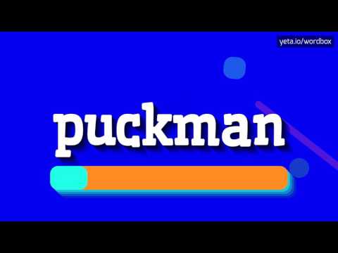 PUCKMAN - How to pronounce it?