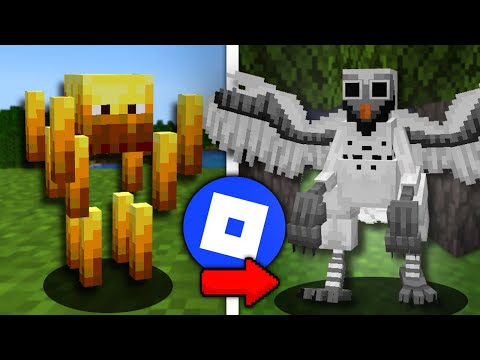I'm making Minecraft mobs for 99 Nights in the Forest 2 (ROBLOX)...