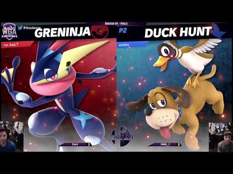 Kaps (Greninja) vs. Embo_Z (Duck Hunt) - Orbitar 84 - Pools