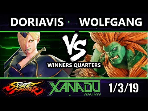 F@X 283 SFV - Wolfgang (Blanka) Vs. Doriavis (Falke) - Street Fighter V Winners Quarters