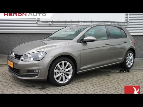 Volkswagen Golf BUSINESS EDITION 1.4TSI 125PK 5D - BRUIN LEDER - NAVIGATIE