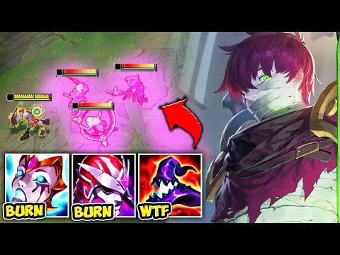 Singed, but every fling deals 22% of your max HP (Mathematically Correct Singed)