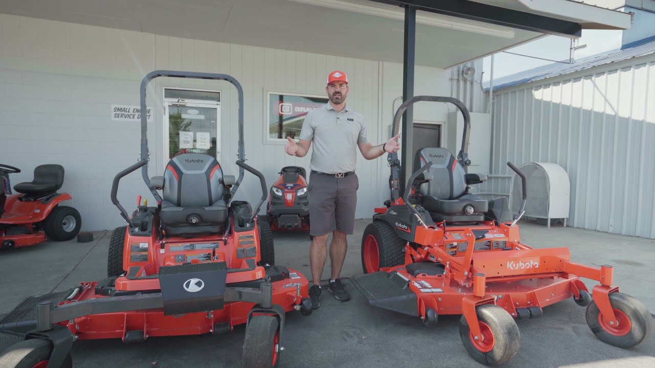 ZD1021 & Z781i Mowers