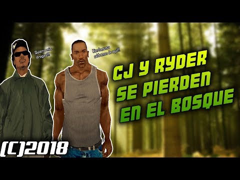 Gta San Andreas Loquendo-Cj Y Ryder Se Pierden En El Bosque
