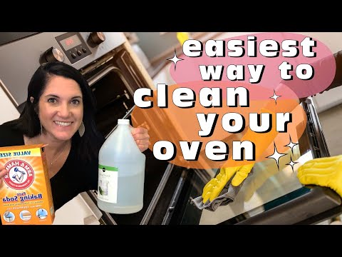 The  Easiest Way to Clean Your Oven with Ingredients You Already Have! | No Harsh Chemicals Cleaners