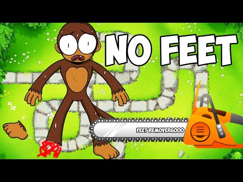 ABSOLUTELY NO FEET ALLOWED! BTD6 CHIMPS