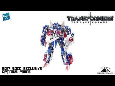 Optibotimus Reviews: 2017 SDCC Exclusive Transformers The Last Knight Optimus Prime