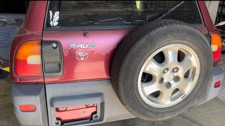 RAV4 Toyota fuel line fix 1994-2000 models rotted leaking fuel gas lines