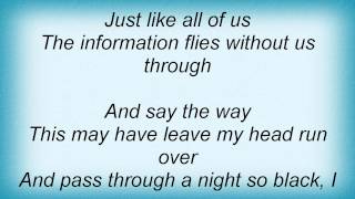 Dave Matthews Band - The Weight Of The World Lyrics