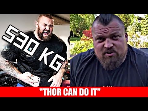 Thor Will Attempt 530KG ONLY IF... Eddie Hall Says Thor is Capable + Thor Interview