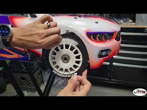 Wheel Stickers on the MCD XR5 Project