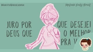 PIGGYBACK - Melanie Martinez |  Versão com ilustração (TRADUÇÃO)