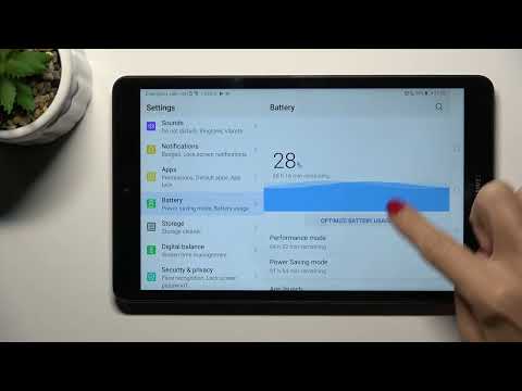 How to Check Battery Percentage on HUAWEI MediaPad M5 Lite - Charge Level