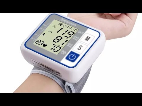 Обзор электронного тонометра на запястье JZIKI / Overview of the electronic wrist tonometer JZIKI