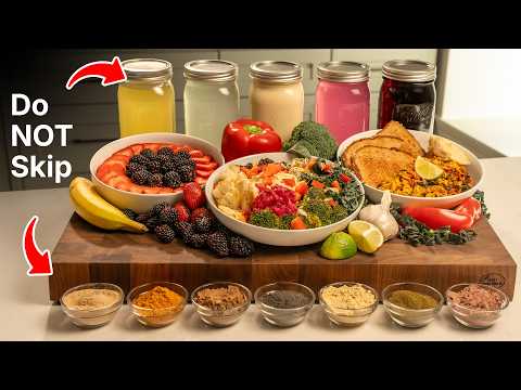 I Designed the Perfect Longevity Diet (Vegan + High Protein)